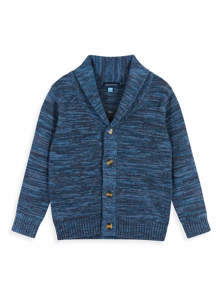商品Andy & Evan|Baby Boy's, Little Boy's & Boy's 3-Piece Cardigan, Shirt & Joggers Set,价格¥351,第3张图片详细描述