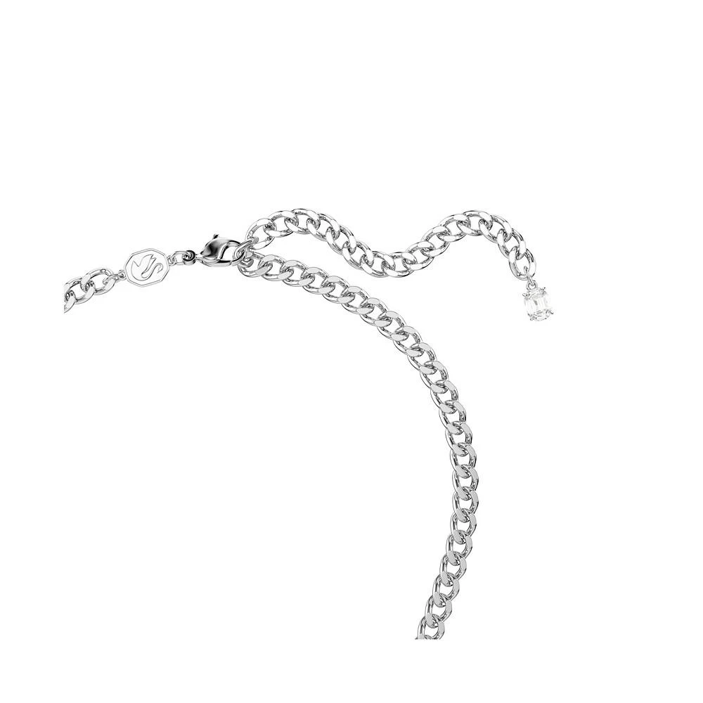 商品Swarovski|Swan, Gray, Rhodium Plated Iconic Swan Pendant Necklace,价格¥2939,第3张图片详细描述