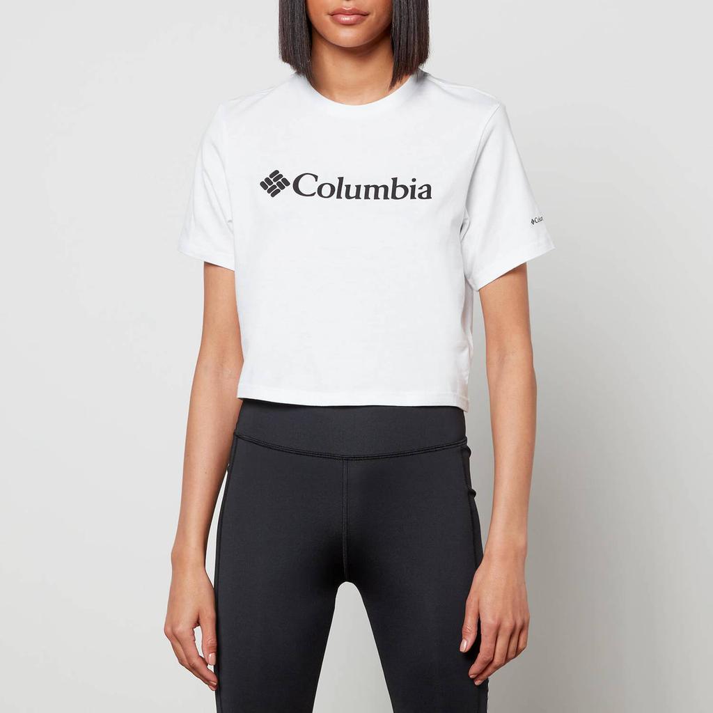 Columbia Women's North Cascades Cropped T-Shirt - White商品第1张图片规格展示