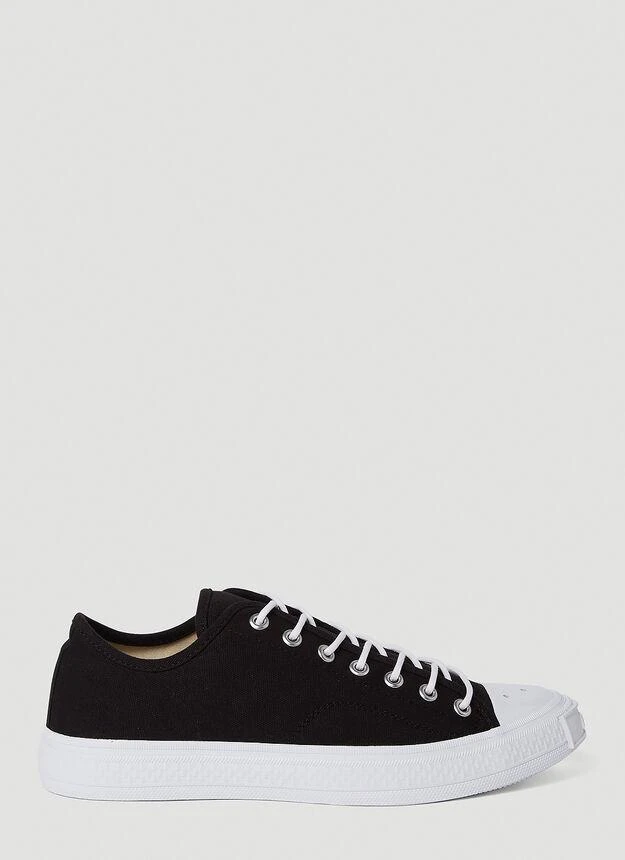 商品Acne Studios|Canvas Low Top Sneakers in Black,价格¥1029,第1张图片