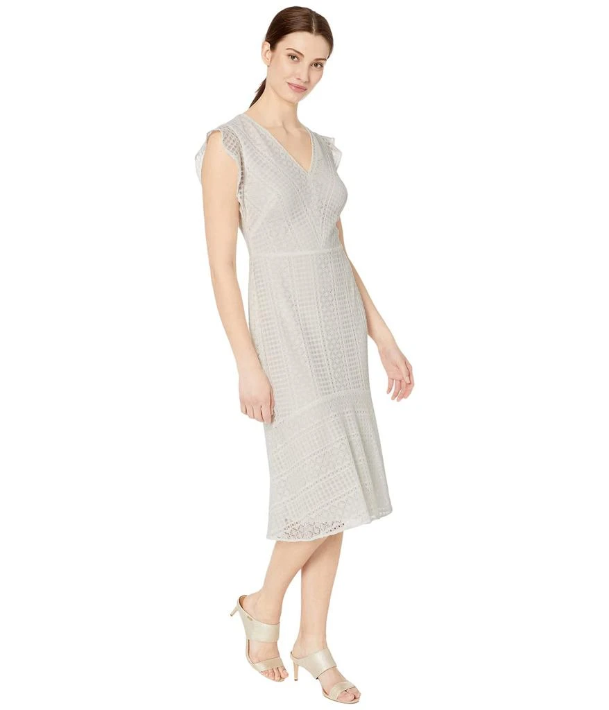 商品Ralph Lauren|Celia Cap Sleeve Day Dress,价格¥498,第4张图片详细描述