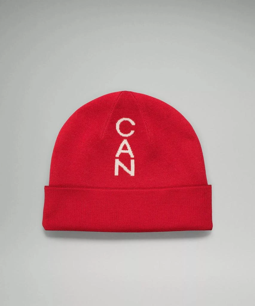 Team Canada Wool-Blend Reversible Beanie *COC Logo 商品