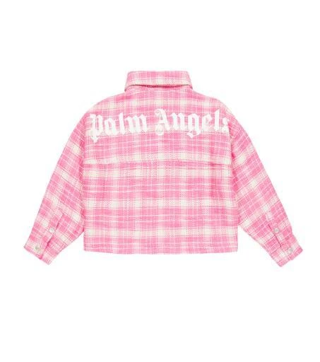 商品Palm Angels|格纹棉质混纺花呢衬衫,价格¥2146,第3张图片详细描述