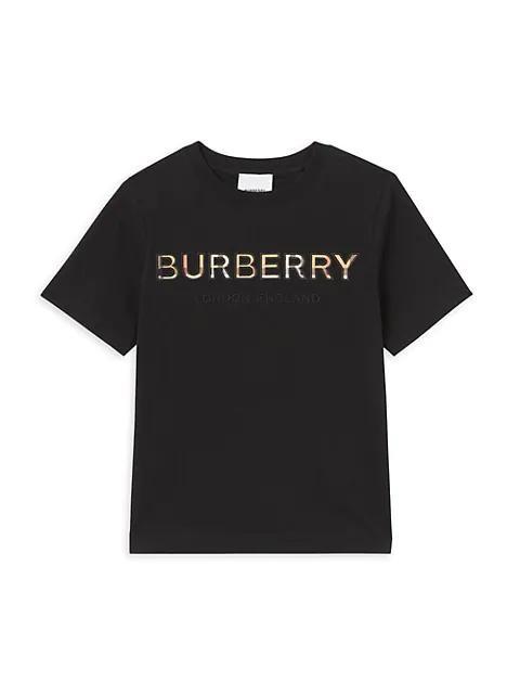 商品Burberry|Little Kid's & Kid's Eugene Logo T-Shirt,价格¥1489,第1张图片