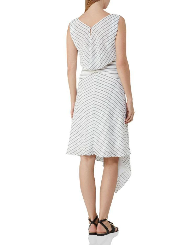 商品REISS|不规则条纹连衣裙,价格¥1271,第2张图片详细描述