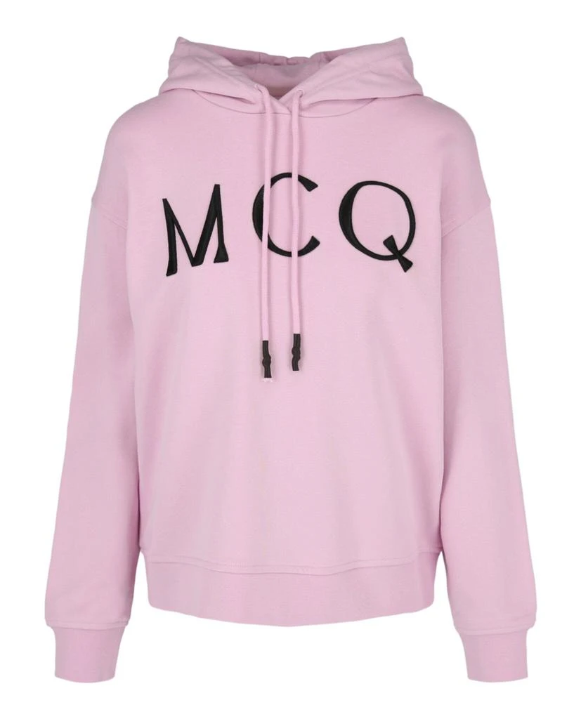 商品Alexander McQueen|Logo Cotton Pullover Hoodie,价格¥1872,第1张图片