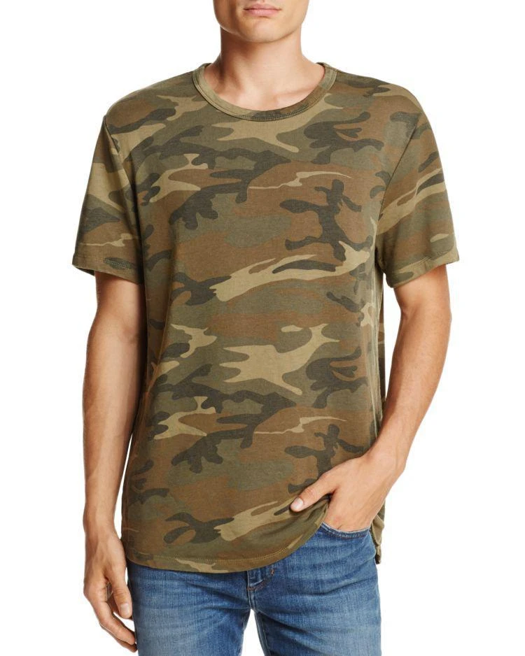 商品Alternative Apparel|Concrete Jungle Camouflage Short Sleeve Knit Tee,价格¥129,第1张图片