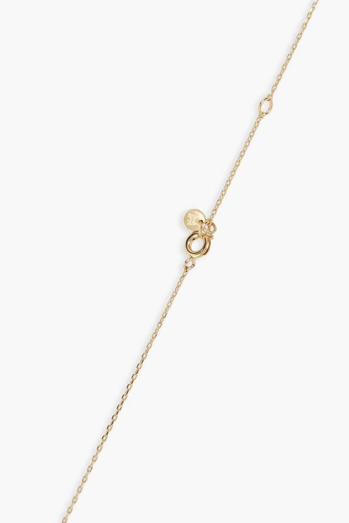 商品Maje|Gold-tone crystal necklace,价格¥414,第2张图片详细描述