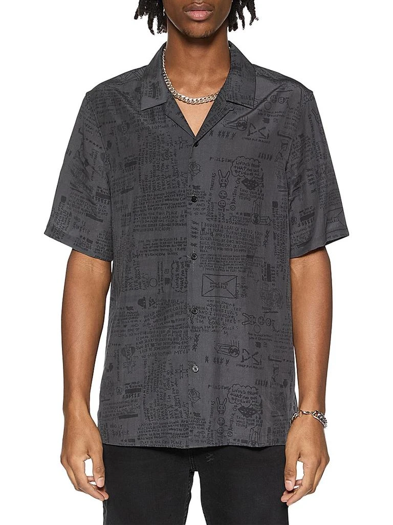 商品Ksubi|Verses Resort Printed Short-Sleeve Shirt,价格¥940,第1张图片