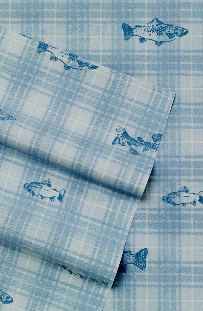 商品Eddie Bauer|Methow Plaid Open Sheet Set,价格¥497,第3张图片详细描述