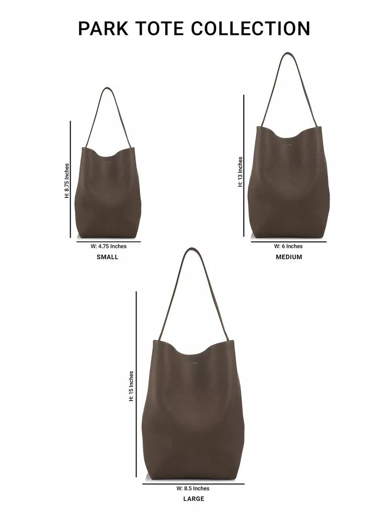 商品The Row|Large Park North/South Leather Tote,价格¥19398,第5张图片详细描述