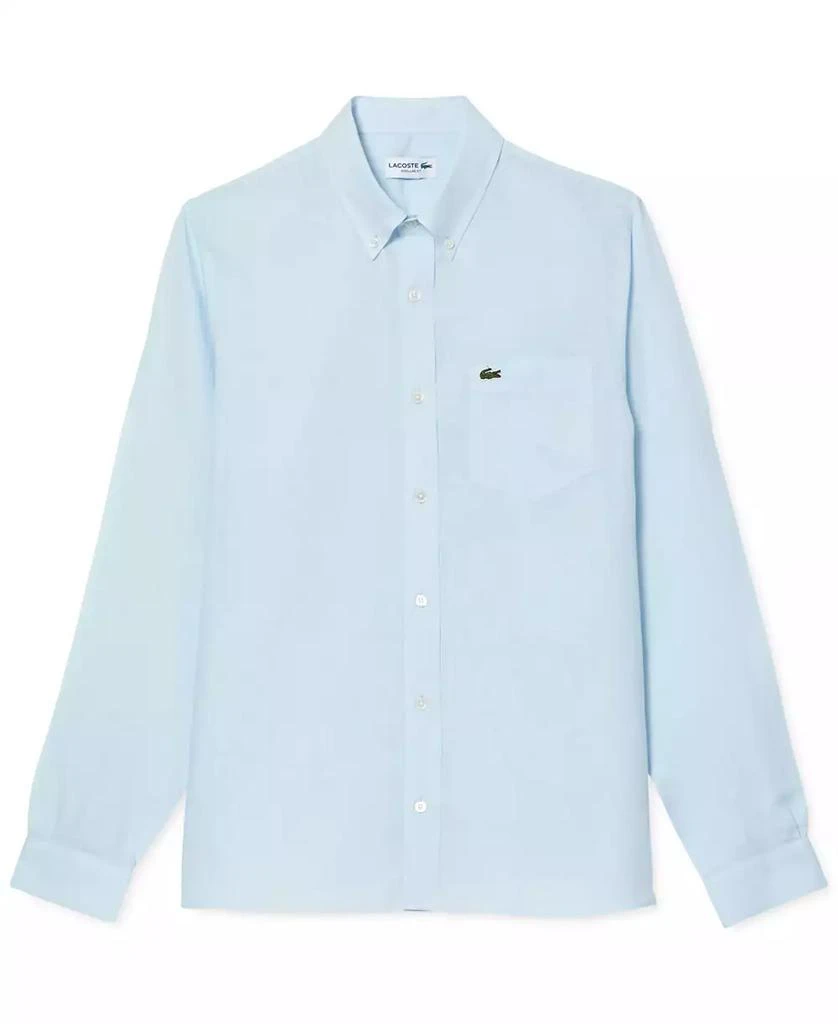 商品Lacoste|Men's Regular-Fit Linen Shirt,价格¥736,第4张图片详细描述