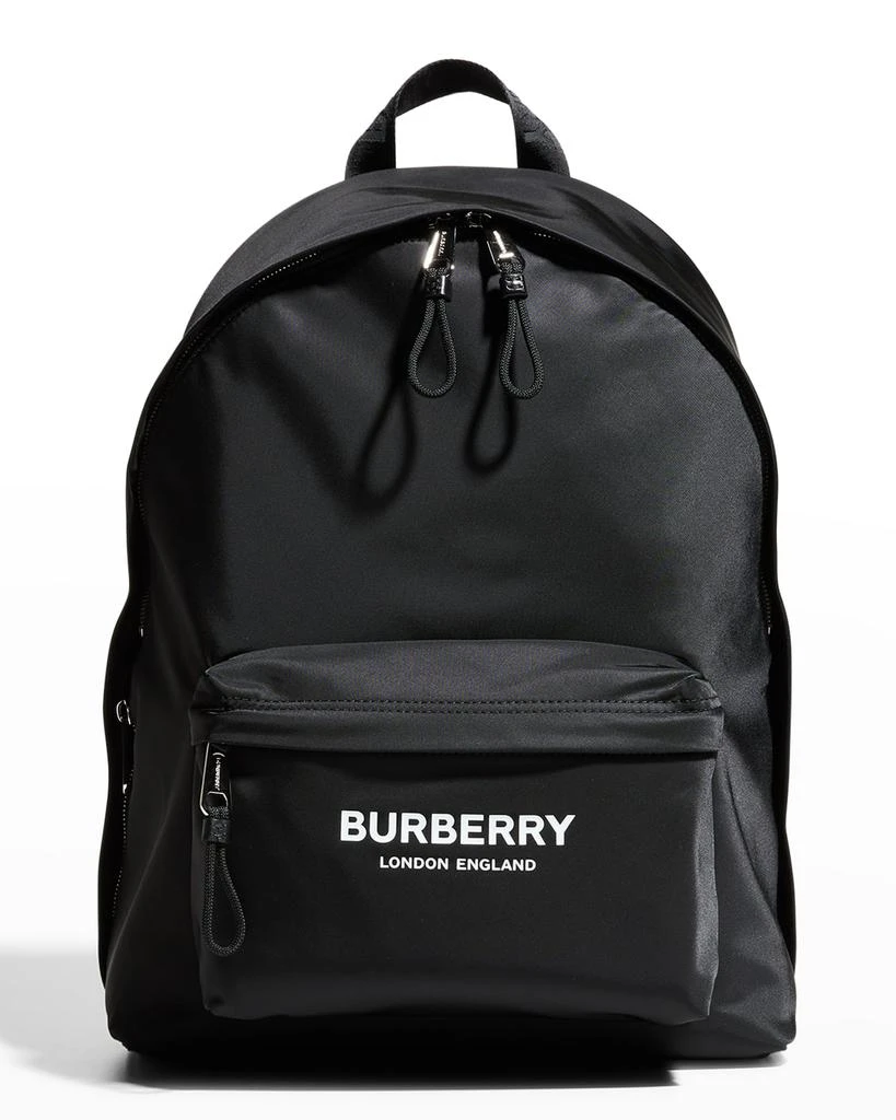 商品Burberry|Men's Nylon Logo Backpack,价格¥8414,第1张图片