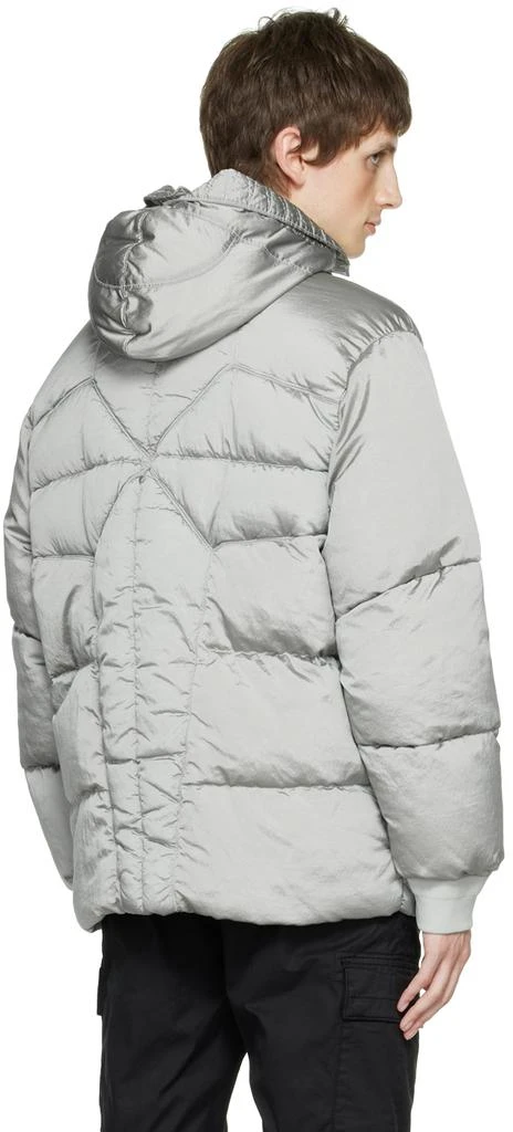 商品Stone Island|Gray Metal Econyl Down Jacket,价格¥7786,第3张图片详细描述