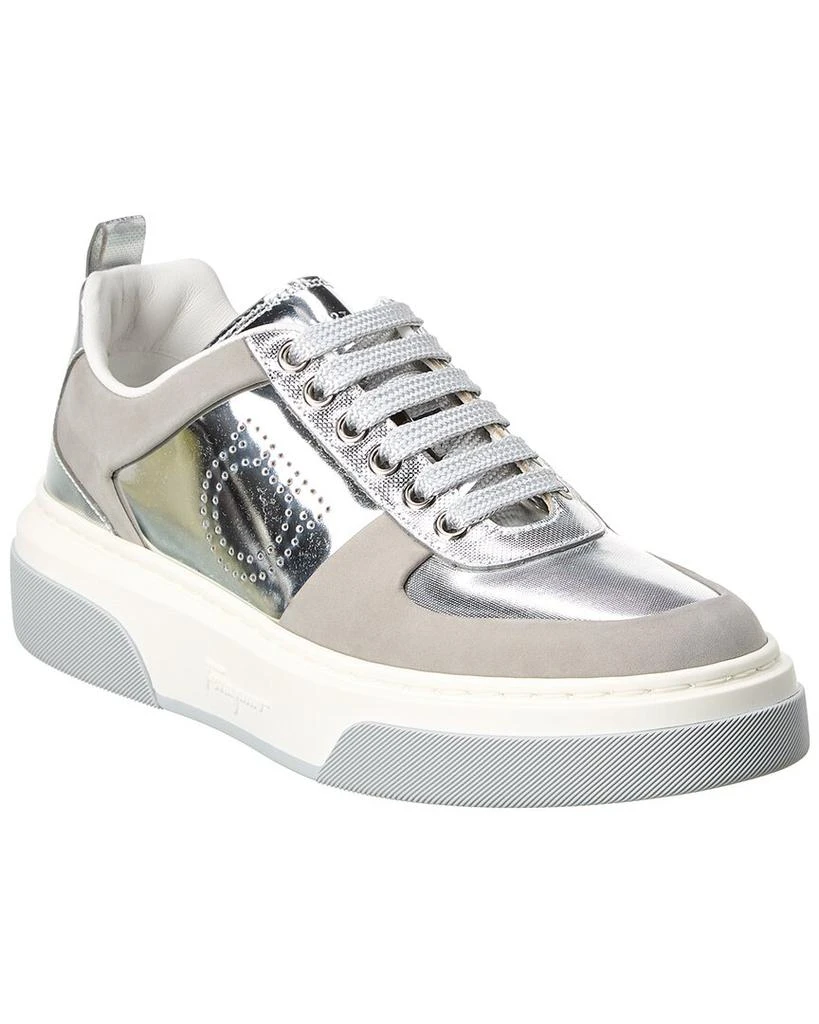 商品Salvatore Ferragamo|Ferragamo Cassina Low Leather Sneaker,价格¥3557,第1张图片