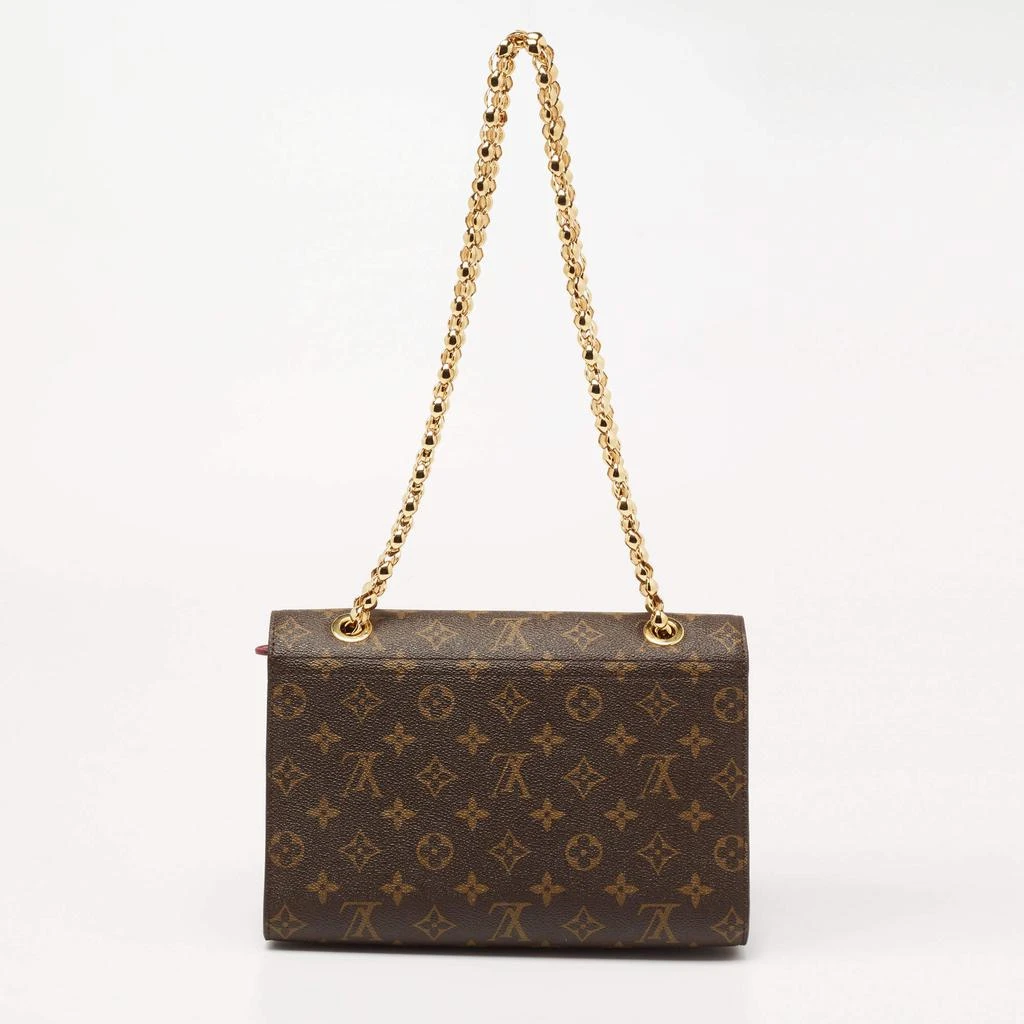 商品[二手商品] Louis Vuitton|Louis Vuitton Raisin Monogram Canvas Victoire Chain Bag,价格¥13780,第4张图片详细描述