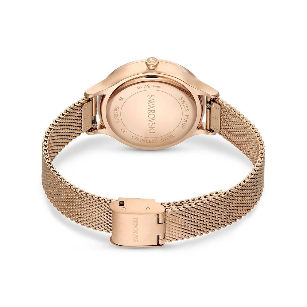 商品Swarovski|Women's Quartz Octea Nova Rose Gold-Tone Metal Watch, Swiss Made 33mm,价格¥3013,第3张图片详细描述