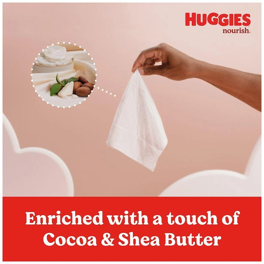 商品Huggies|Scented Baby Wipes, Push Button Packs Cocoa and Shea Butter, 112,价格¥82,第3张图片详细描述