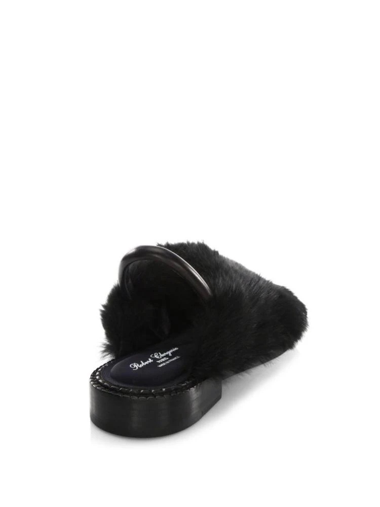 商品Clergerie|Rabbit Fur Slingback Sandals,价格¥2026,第2张图片详细描述