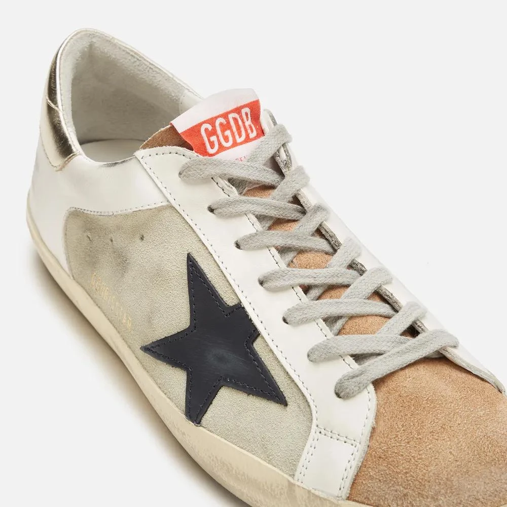 商品Golden Goose|Golden Goose Men's Superstar Leather Trainers,价格¥3374,第4张图片详细描述