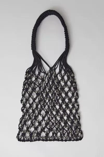商品[国内直发] Urban Outfitters|UO Casey Beaded Knit Hobo Bag,价格¥122,第1张图片
