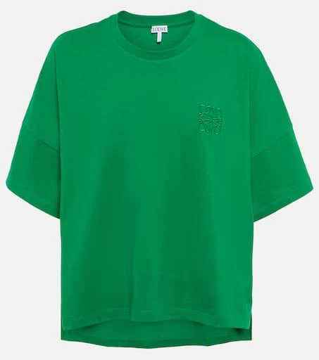 商品Loewe|Anagram oversized cotton T-shirt,价格¥3408,第1张图片