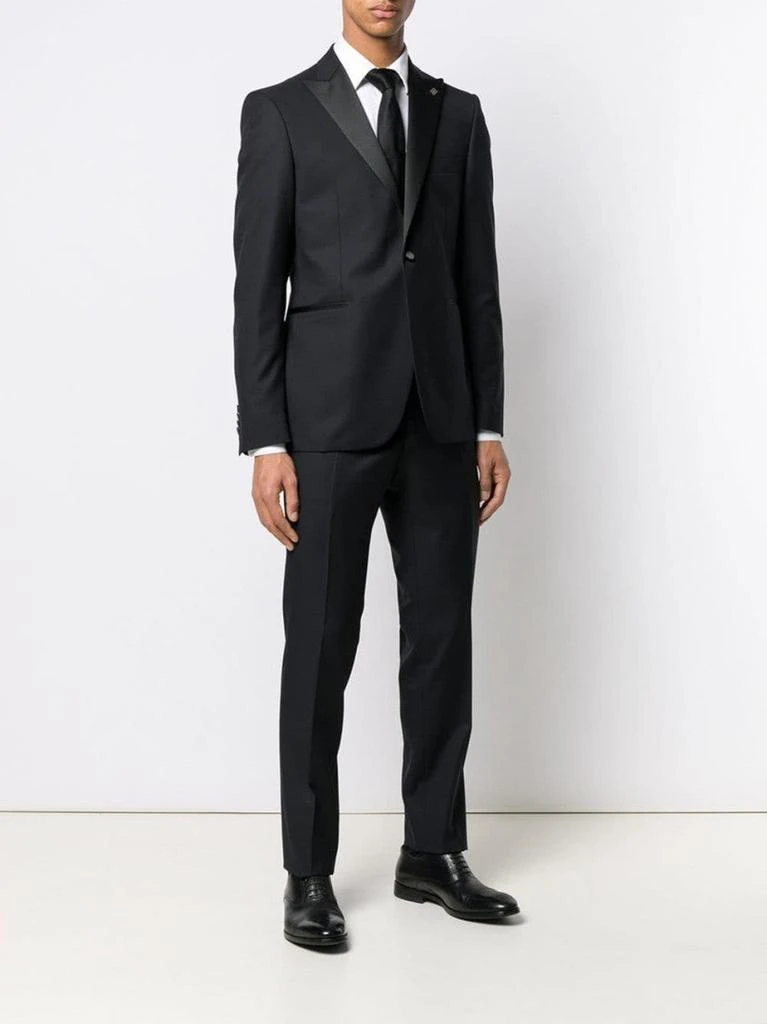 商品TAGLIATORE|Tailored Black Virgin Wool Suit Set,价格¥9304,第3张图片详细描述