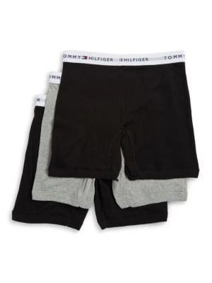 商品Tommy Hilfiger|3-Pack Logo Accented Boxer Briefs,价格¥150,第2张图片详细描述