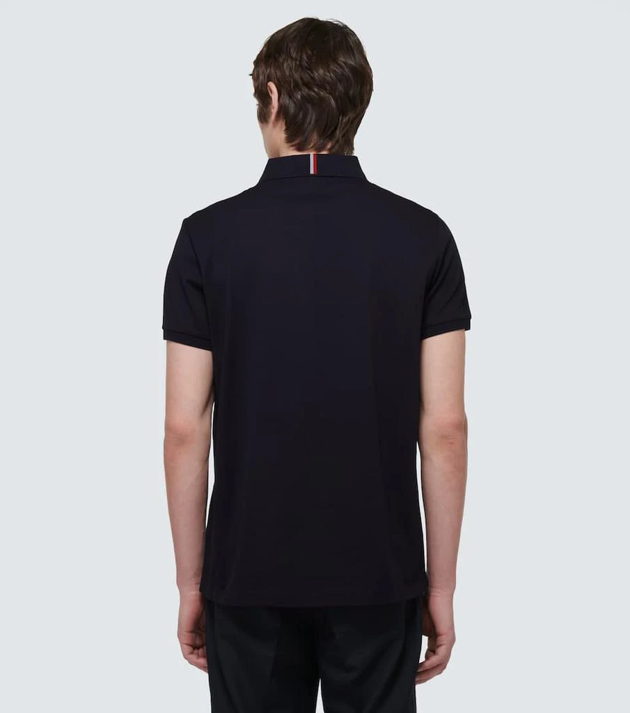 商品Moncler|棉质Polo T恤,价格¥2587,第4张图片详细描述