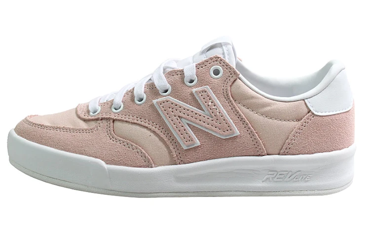 商品[国内直发] New Balance|NB 300 防滑轻便 低帮 板鞋 女款 粉色 B宽,价格¥354,第1张图片
