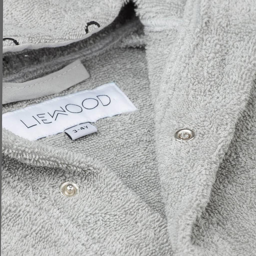 商品Liewood|Liewood Kids' Lily Bathrobe - Hippo Dove Blue,价格¥246-¥414,第4张图片详细描述