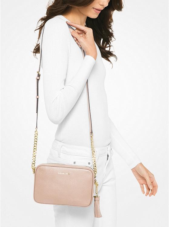 商品Michael Kors|Ginny Leather Crossbody Bag,价格¥1104,第5张图片详细描述