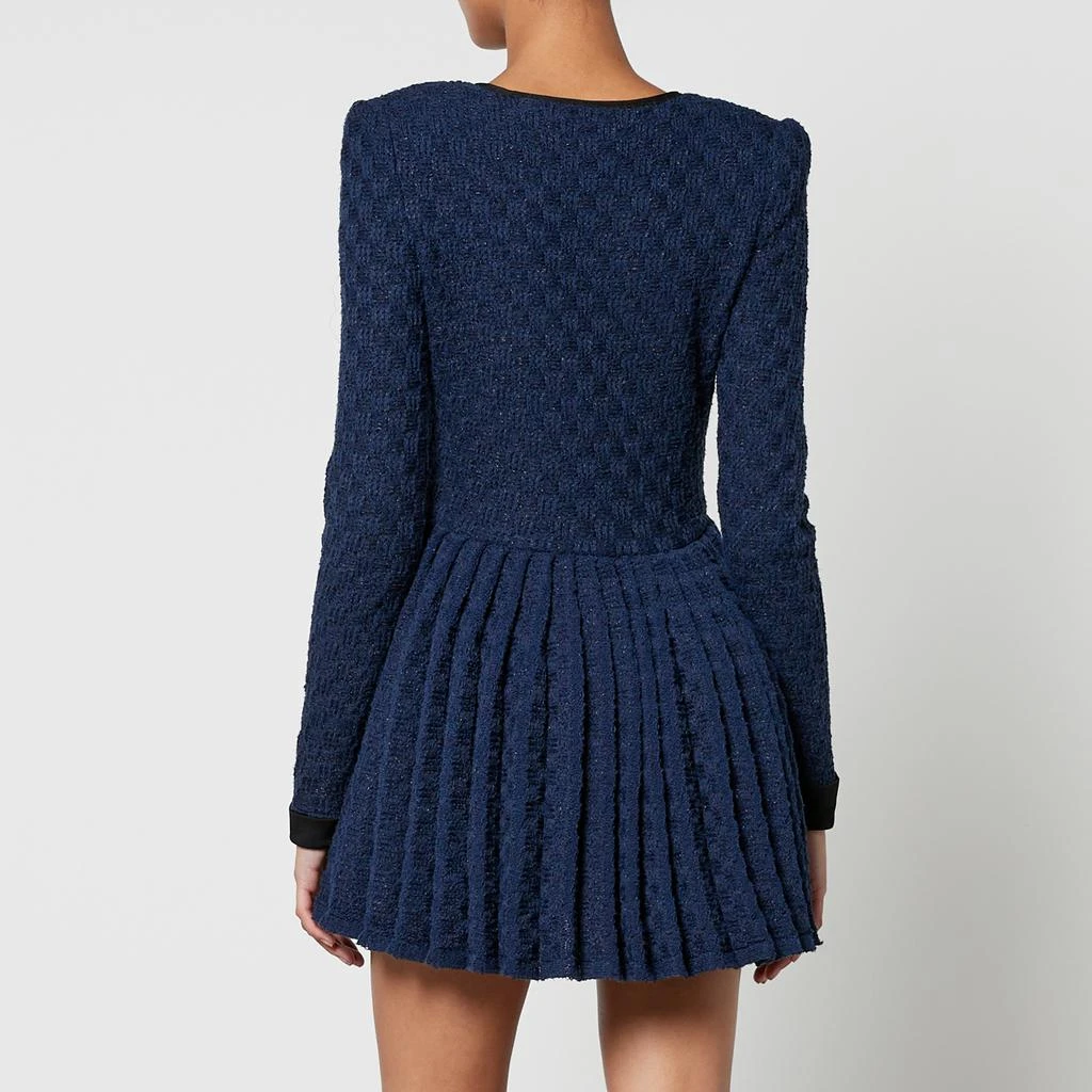 商品Self Portrait|Self-Portrait Embellished Bouclé-Tweed Mini Dress,价格¥2138,第2张图片详细描述