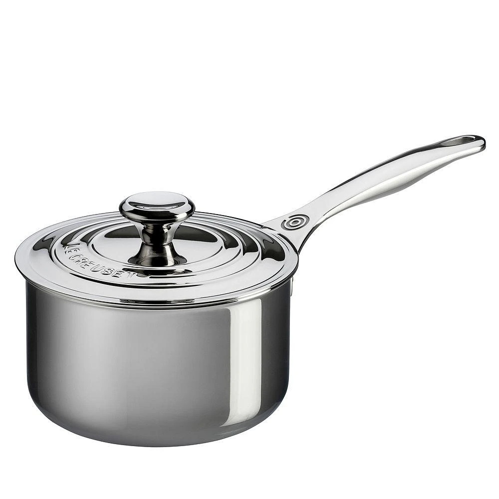 商品Le Creuset|Stainless Steel 3-Quart Saucepan with Lid,价格¥1578,第1张图片