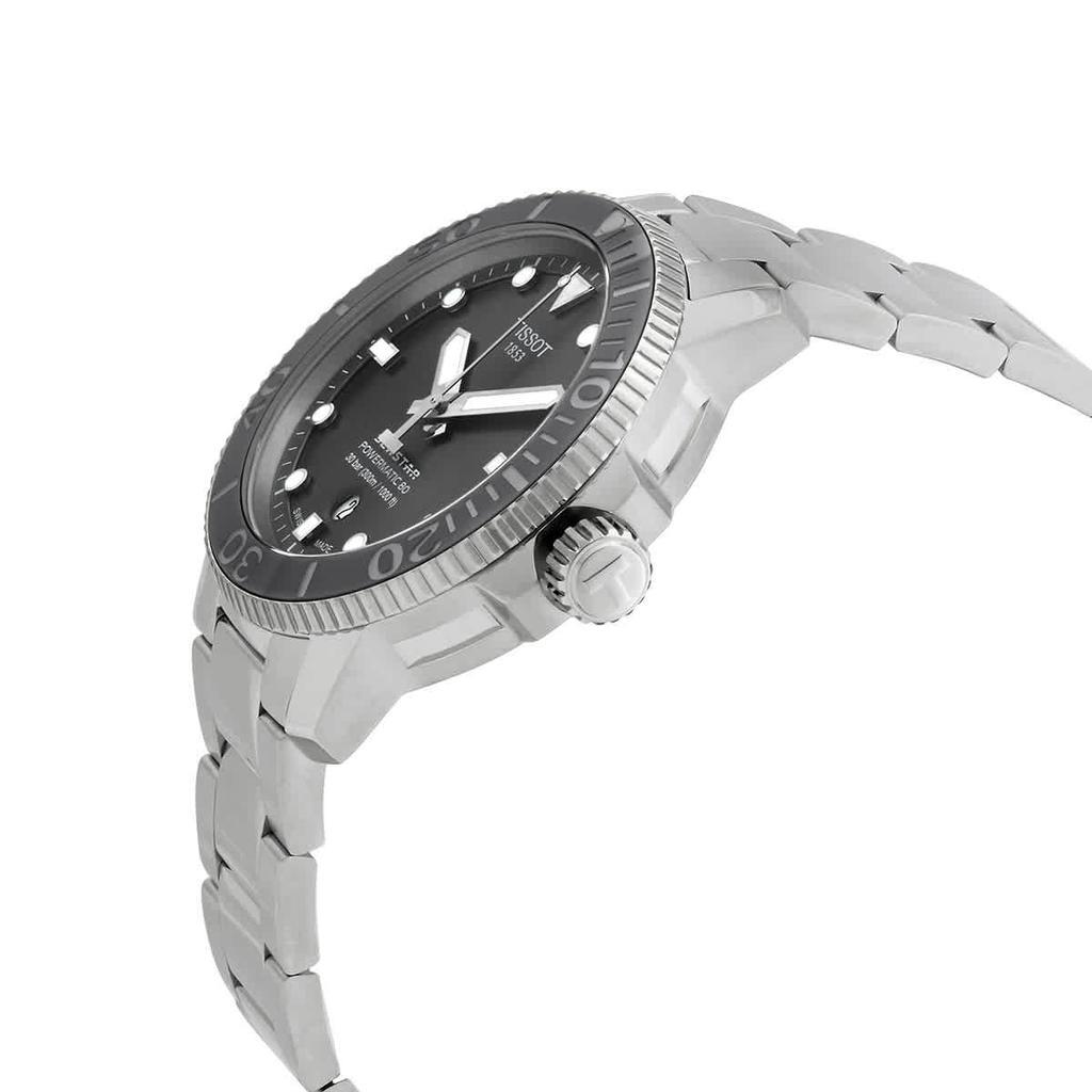 商品Tissot|Tissot Seastar Automatic Grey Dial Mens Watch T120.407.11.081.01,价格¥3789,第4张图片详细描述