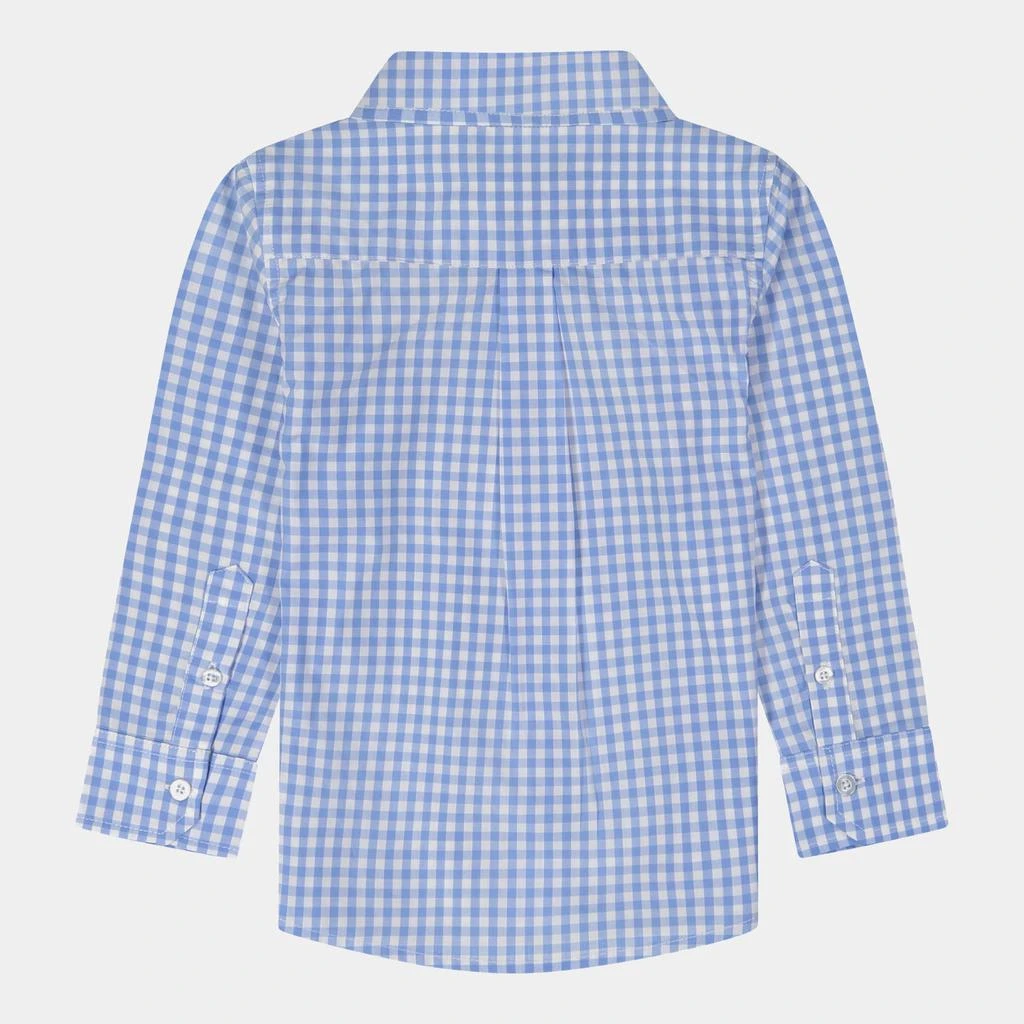 商品Andy & Evan|Boys Gingham Button Down Shirt,价格¥77,第3张图片详细描述