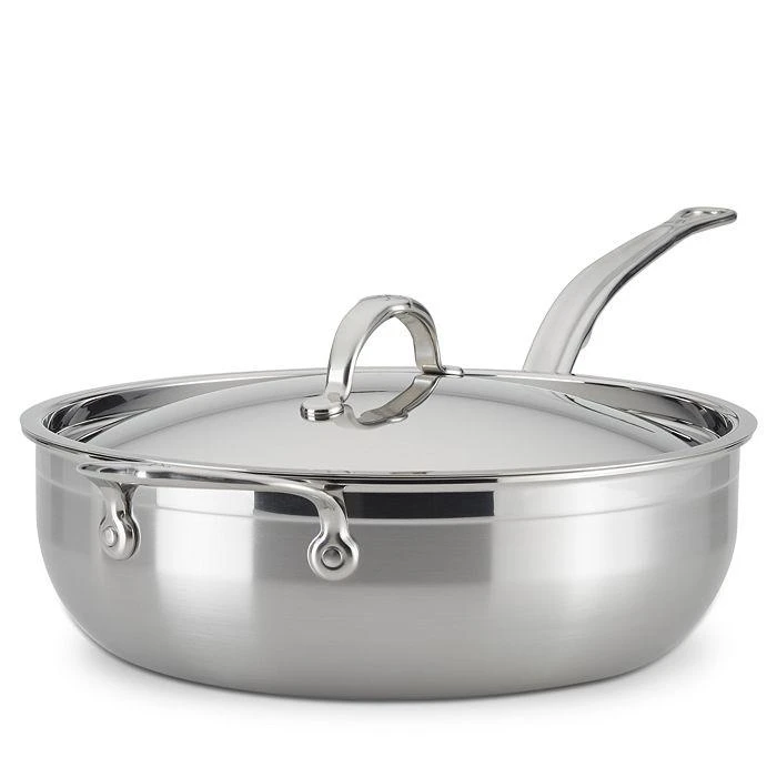 商品Hestan|ProBond® Forged 5-Quart Professional Clad Stainless Steel Essential Pan with Lid,价格¥1667,第1张图片详细描述