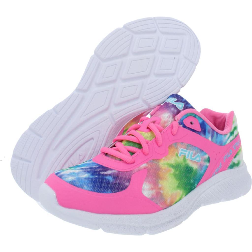 商品Fila|Fila Girls Speedchaser 3 Tie-Dye Gym Running Shoes,价格¥127,第4张图片详细描述