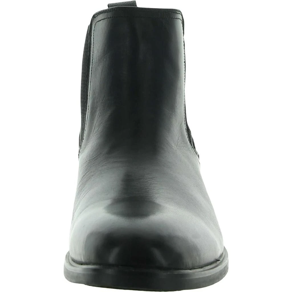 Steve Madden Mens Afinity Leather Textured Chelsea Boots 商品