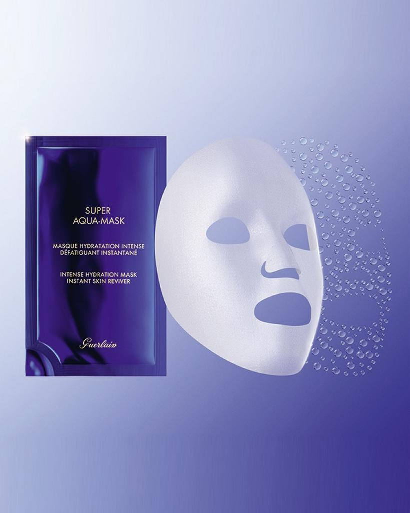 商品Guerlain|Super Aqua Intense Hydration Mask, Set of 6,价格¥945,第4张图片详细描述