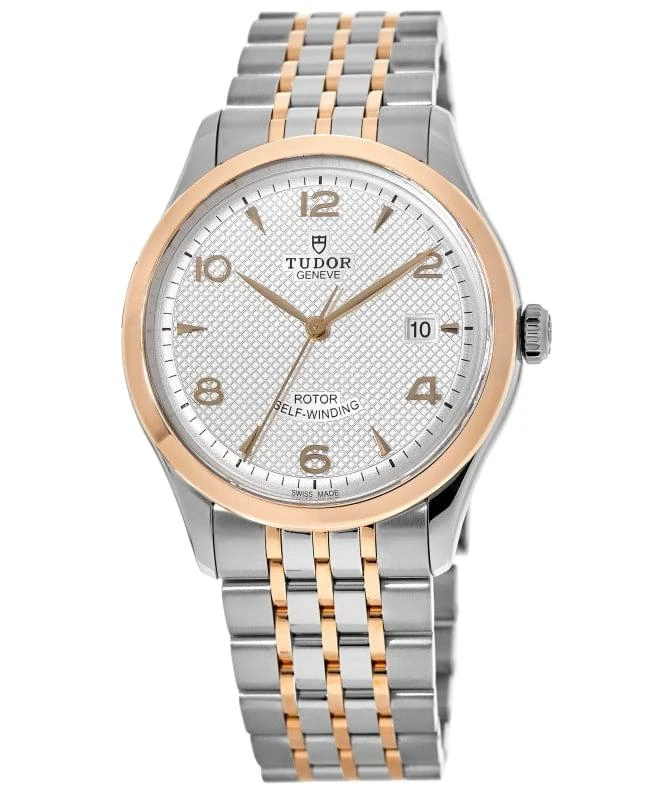 商品Tudor|Tudor 1926 Silver Dial Rose Gold and Stainless Steel Men's Watch M91651-0001,价格¥23575,第1张图片