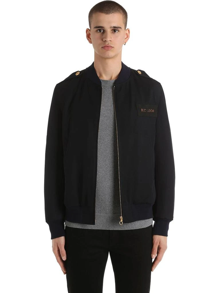 商品Kent & Curwen|Military Wool Bomber Jacket,价格¥6895,第1张图片详细描述