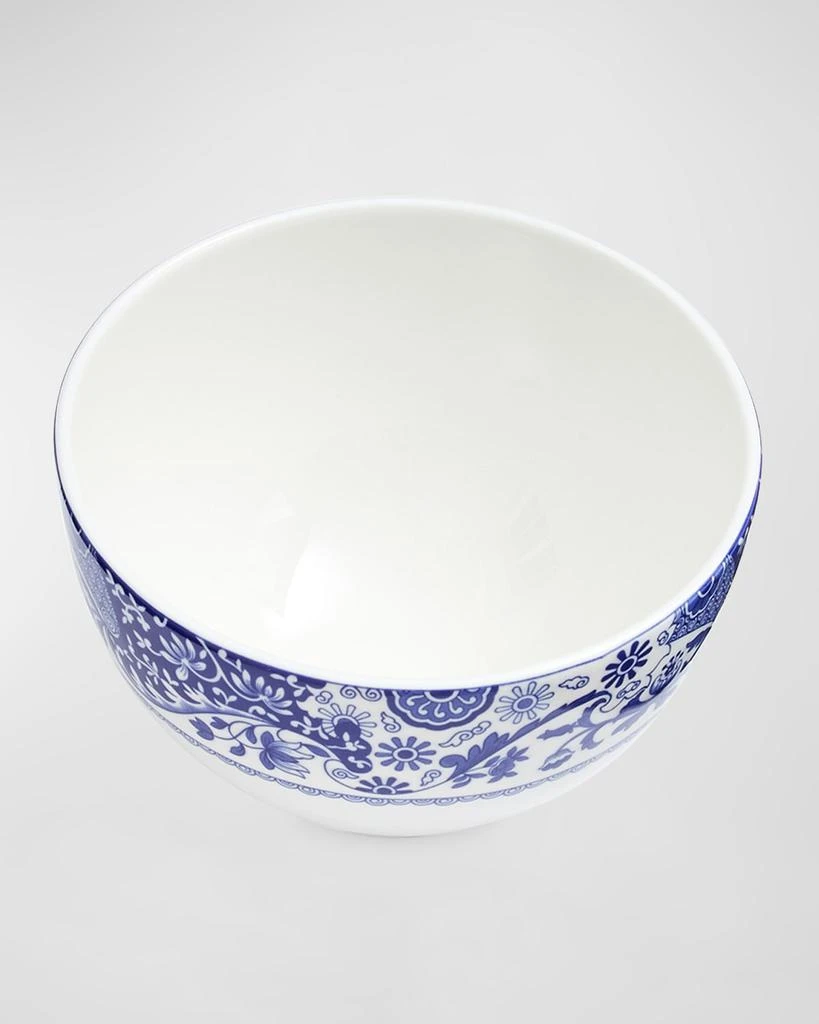 商品Spode|Blue Italian Brocato 6" Rice Bowls, Set of 4,价格¥1126,第3张图片详细描述