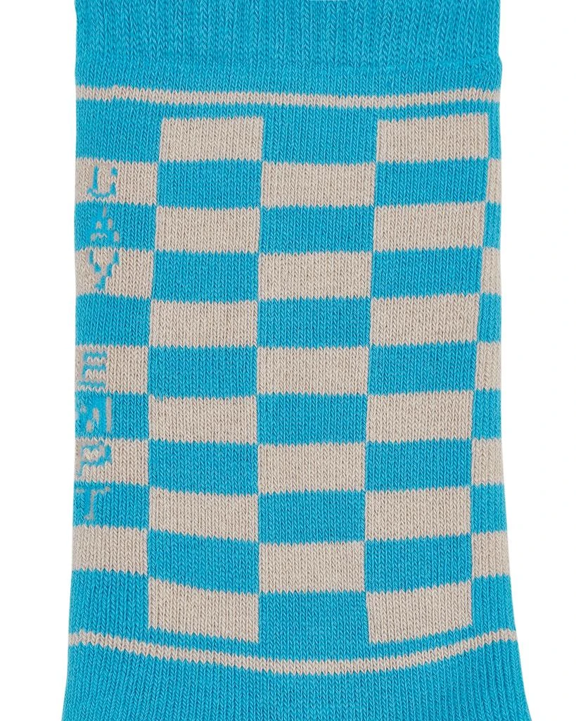 商品Cav Empt|Checker Socks Blue,价格¥83,第3张图片详细描述