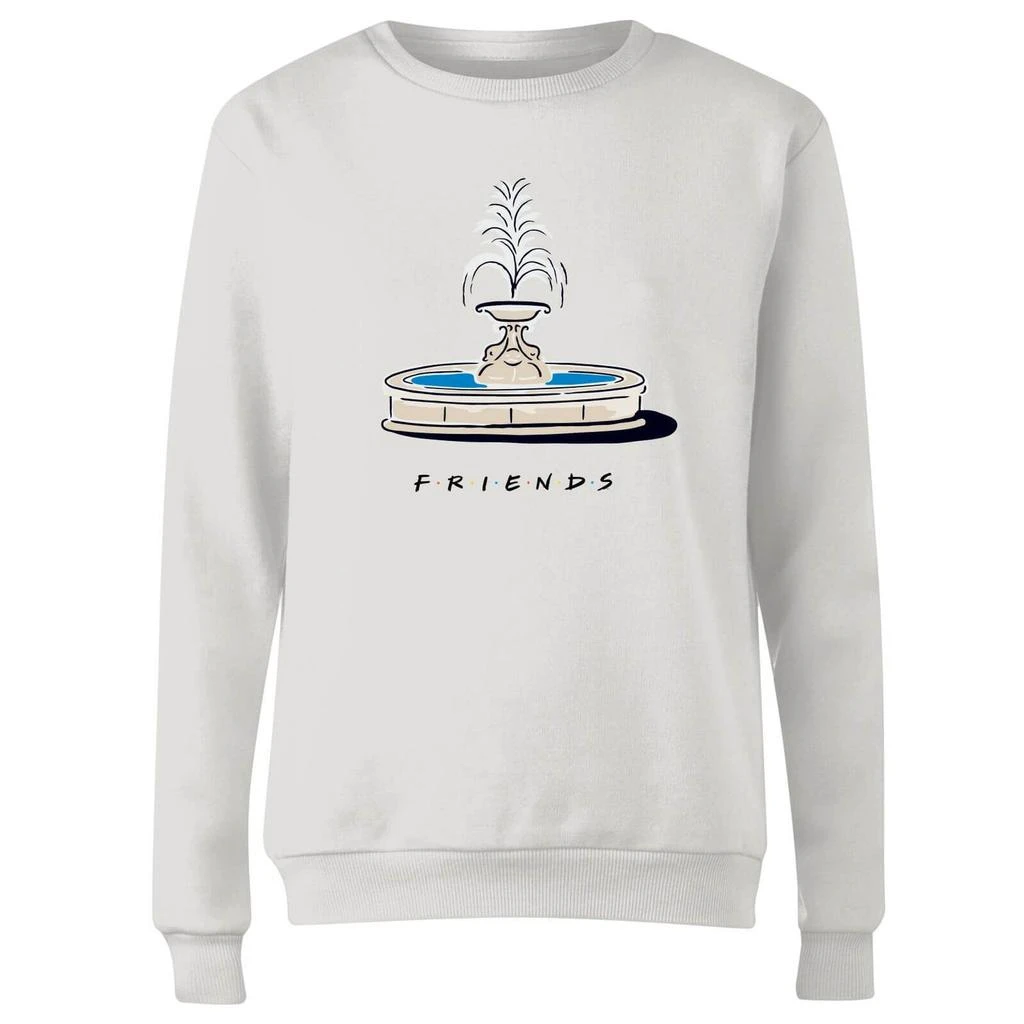 商品Original Hero|Friends Fountain Women's Sweatshirt - White,价格¥251,第4张图片详细描述