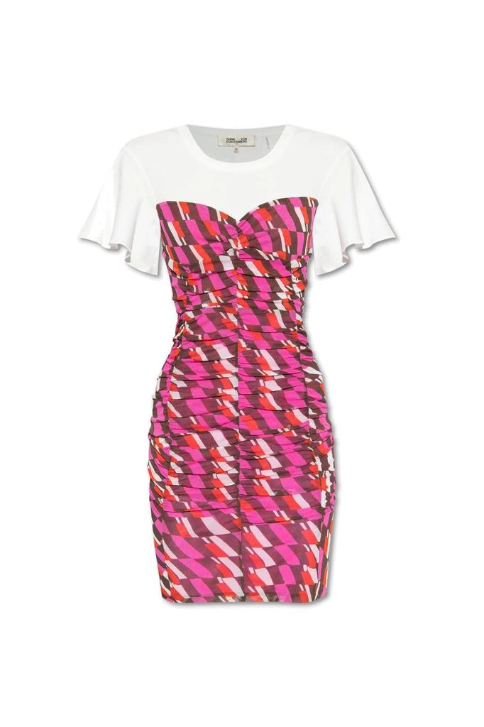 商品Diane von Furstenberg|Diane von Furstenberg Annalise Panelled Dress,价格¥2192,第1张图片