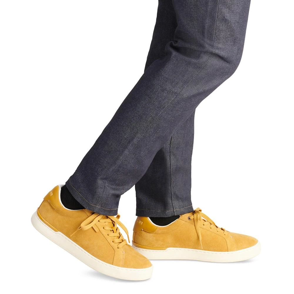 商品Coach|Men's Lowline Suede Tennis-Style Sneaker,价格¥1236,第5张图片详细描述