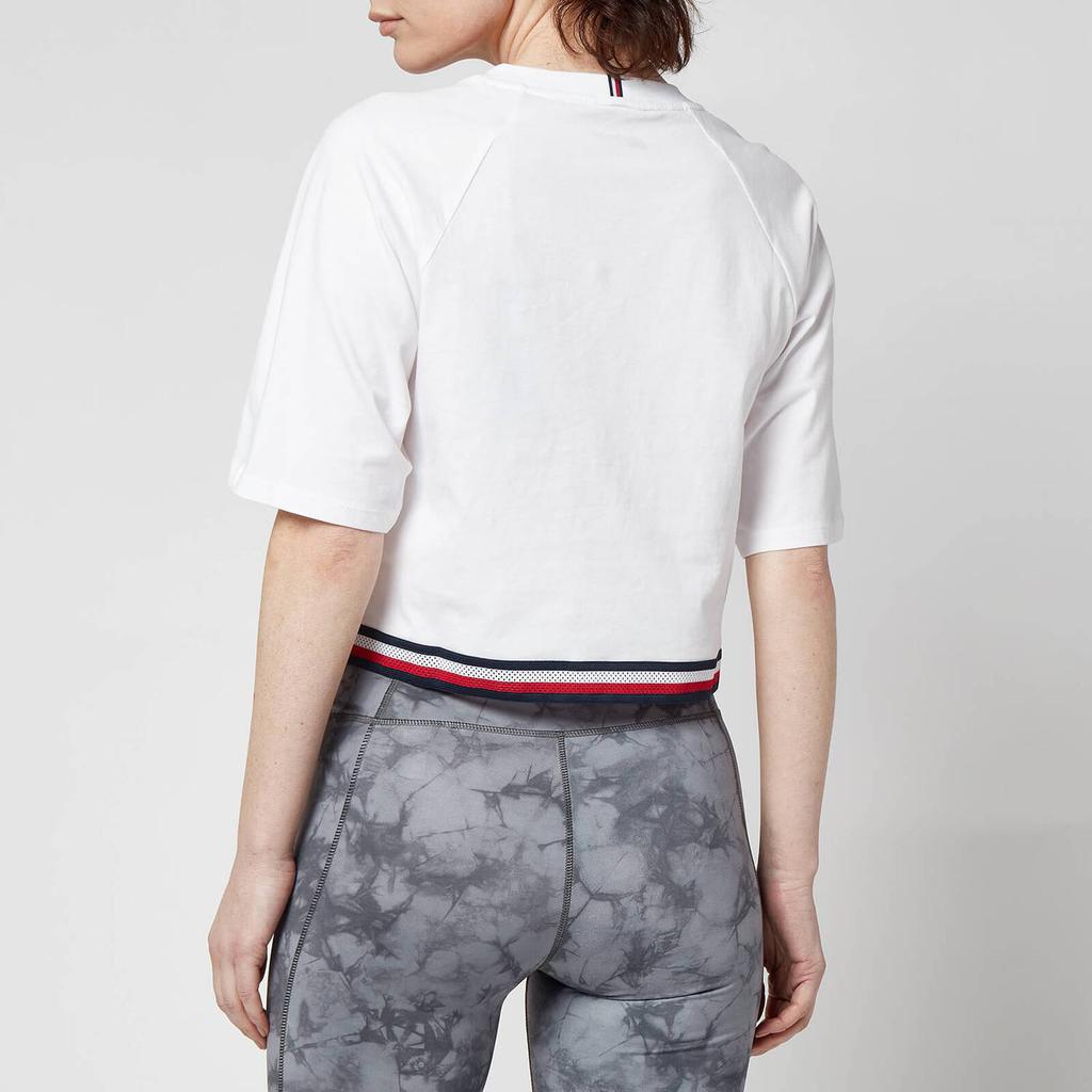 Tommy Sport Women's Relaxed Crew Neck T-Shirt - Th Optic White商品第2张图片规格展示