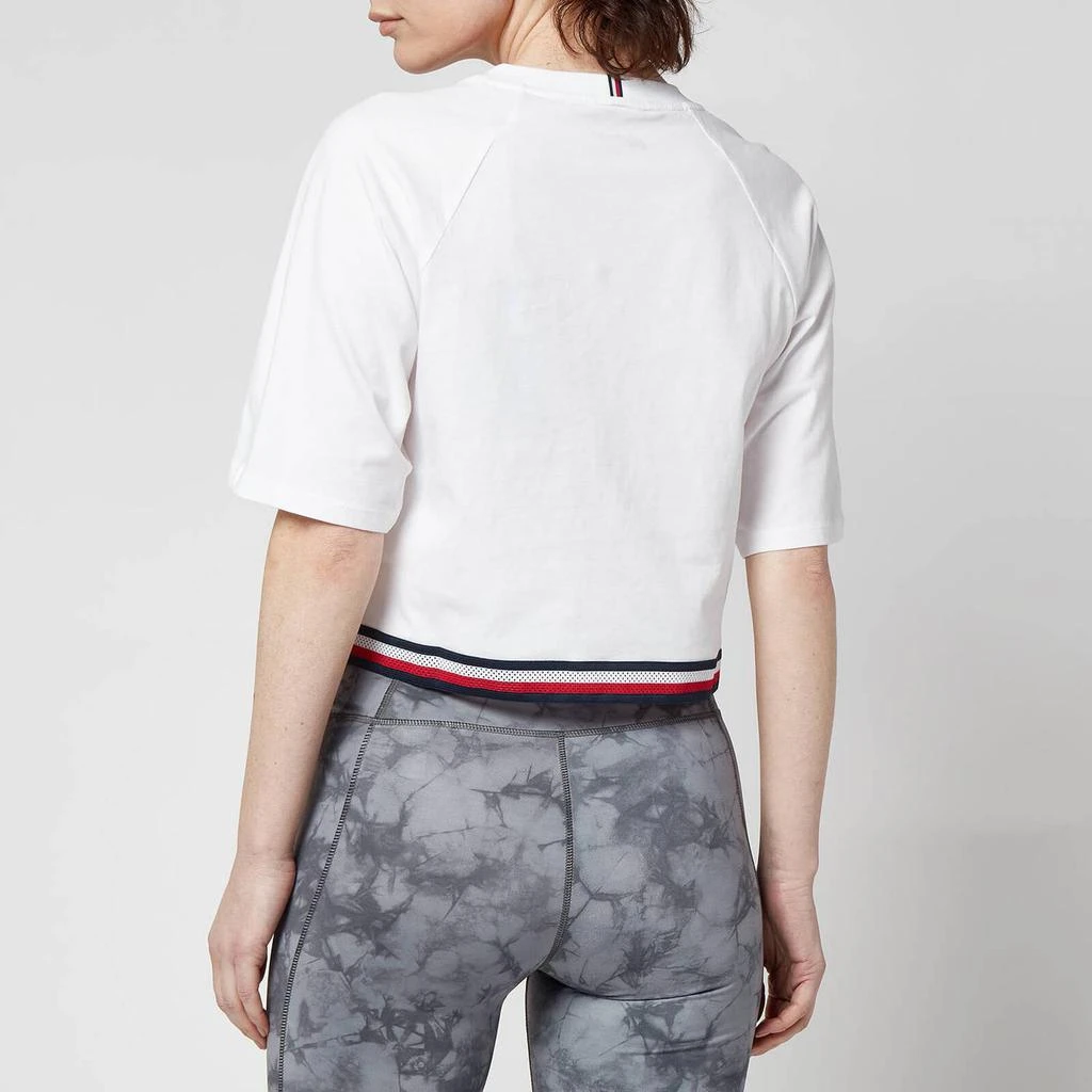 商品Tommy Hilfiger|Tommy Sport Women's Relaxed Crew Neck T-Shirt - Th Optic White,价格¥154,第2张图片详细描述