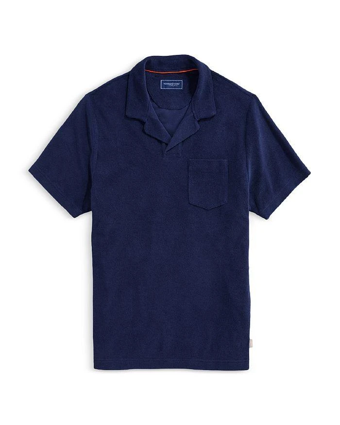 商品Vineyard Vines|Cotton Blend Terry Classic Fit Pocket Polo Shirt,价格¥266,第1张图片